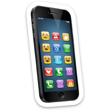 celular con llamada que diga "cliente 1" sticker