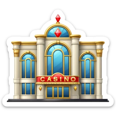 Casino build sticker