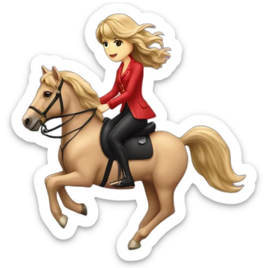 taylor-swift-riding-bbc sticker