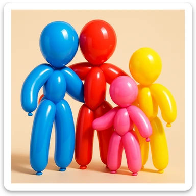 group of people sticker