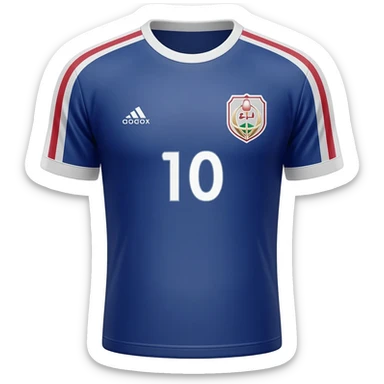 Muhharraq football team jersey sticker