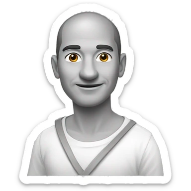 Красная булавка с бантиком белым sticker