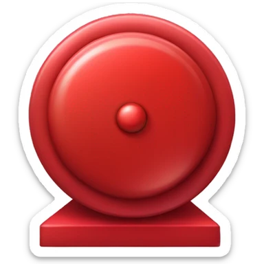 big red button and big red button pressing it sticker