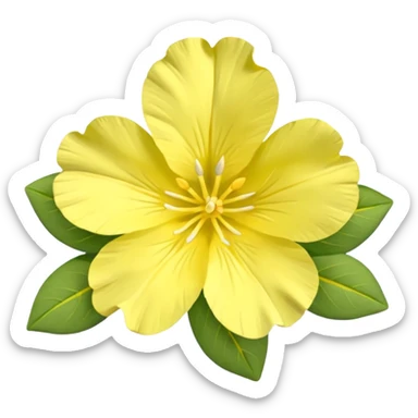 Evening primrose sticker