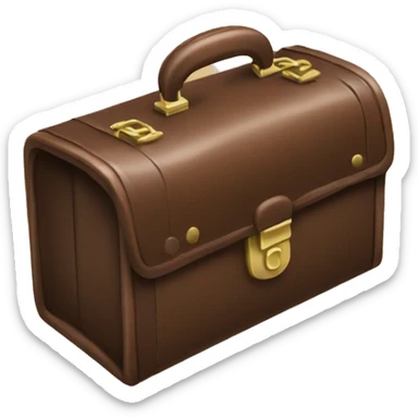 open brief case sticker