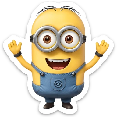 Minion emoji sticker