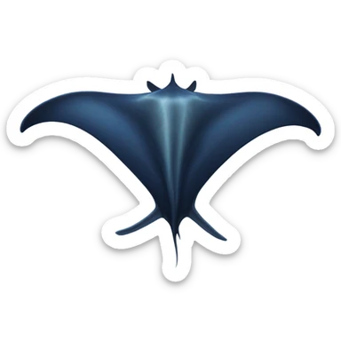 Manta Ray  sticker
