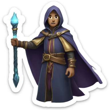Battle mage sticker