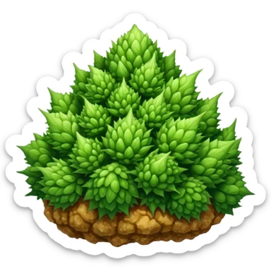 weed nugget sticker