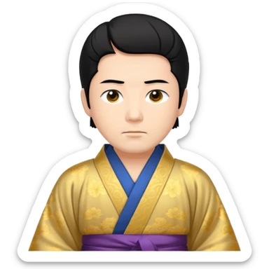 japanese emperor sticker