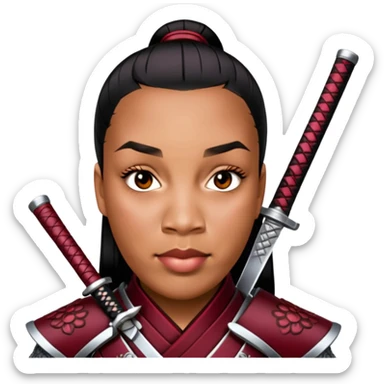 Resolute Samurai sticker