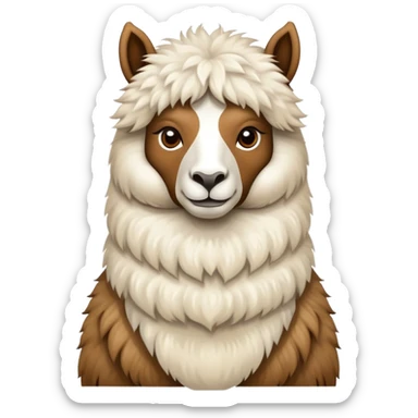 Peru lama sticker