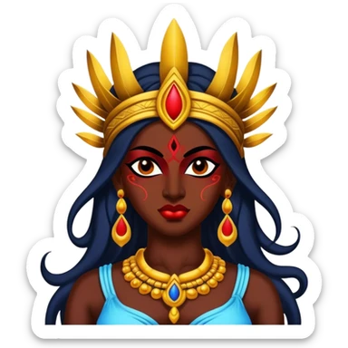 Goddess kali sticker
