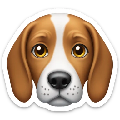 Beagle dog sticker