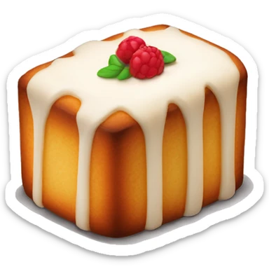 mini pound cake sticker