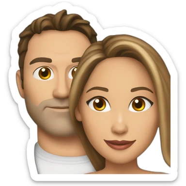 Jennifer Lopez and Ben affleck sticker