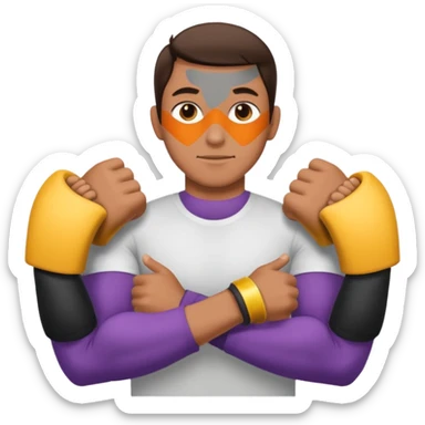 arms, sleeves, forearms, elbows sticker