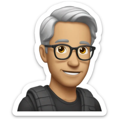 David fils de momone sticker