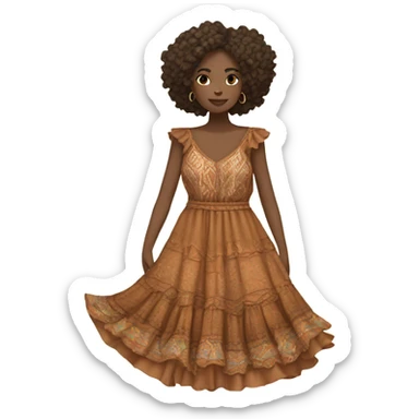 Anthropologie dress sticker