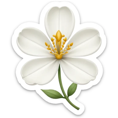 fleur de tiaret sticker