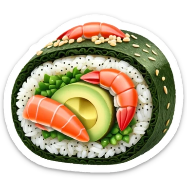 california roll sticker