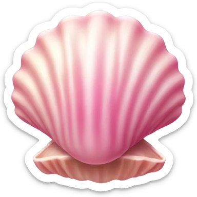 Pink Shell sticker