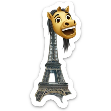Crazy Horse in Paris sticker