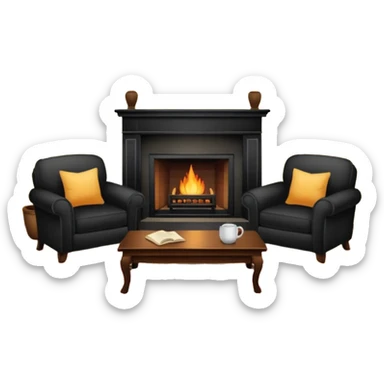 Living room sticker