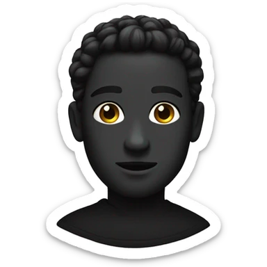 Color black with gyatt sticker