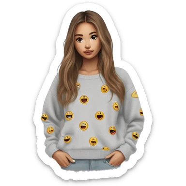 Brandy Melville sweater sticker