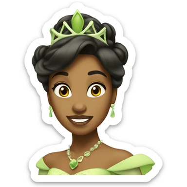 Princess Tiana  sticker