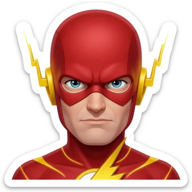 Wally west dc comic sticker