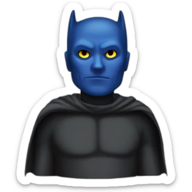 Une personne chauve sur une autre personne chauv sticker