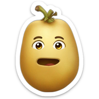 une patate sticker