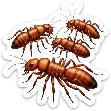 cockroaches and centipedes and spiders sticker