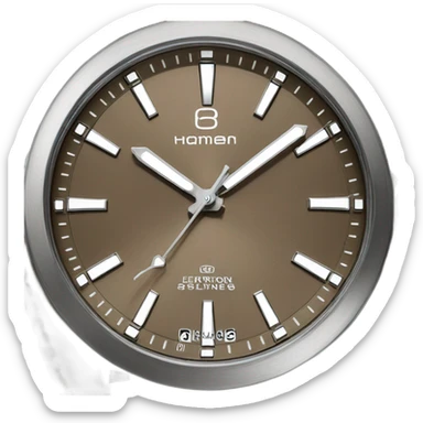 Hamilton khaki automatic with brown leather strap sticker