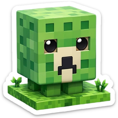 Creeper Minecraft  sticker