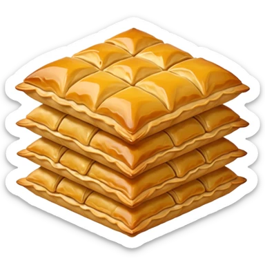 Baklava sticker