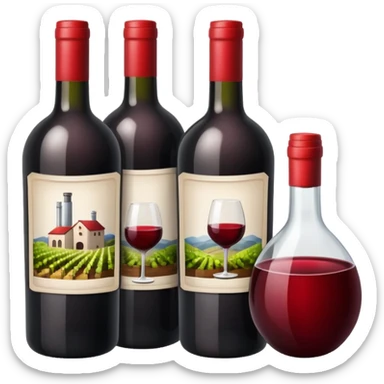 wine factory sticker