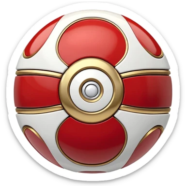 Luxury pokéball from Pokémon sticker