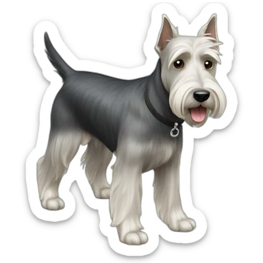 scottish-terrier-dog-walking sticker