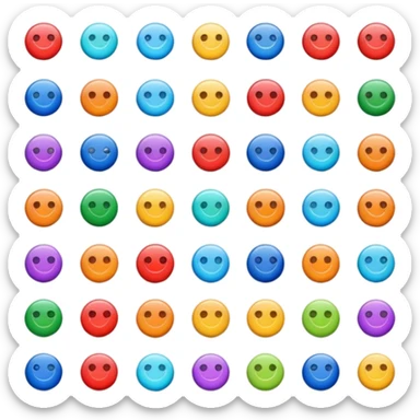 singular icon for items of diffrent puposes sticker