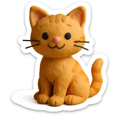 cute kitten sticker