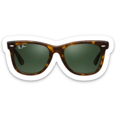 ray ban stories wayfarer sunglasses sticker