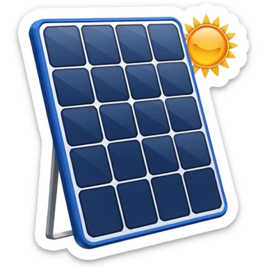 solar panel sticker