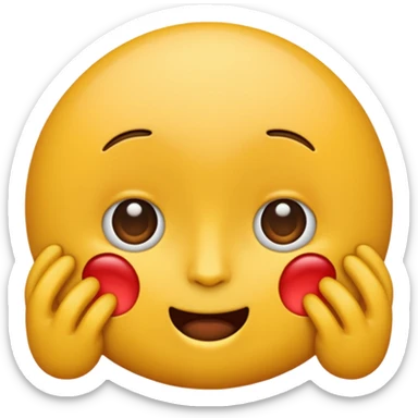 Bit emoji nodding sticker