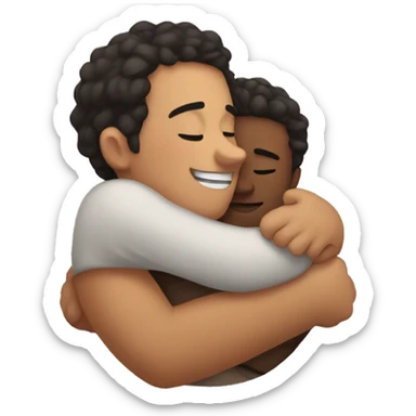 Cuddle sticker