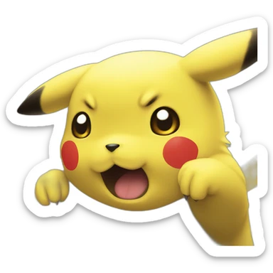 pikachu weep sticker