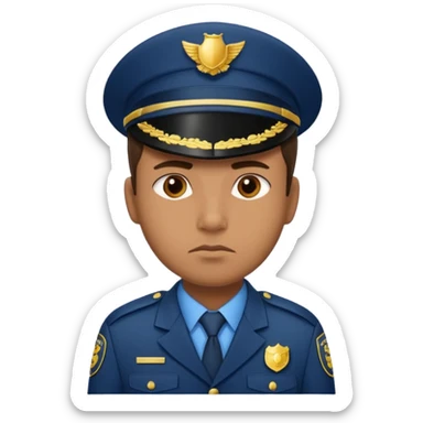 Security guard sticker