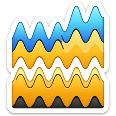 waveform sticker